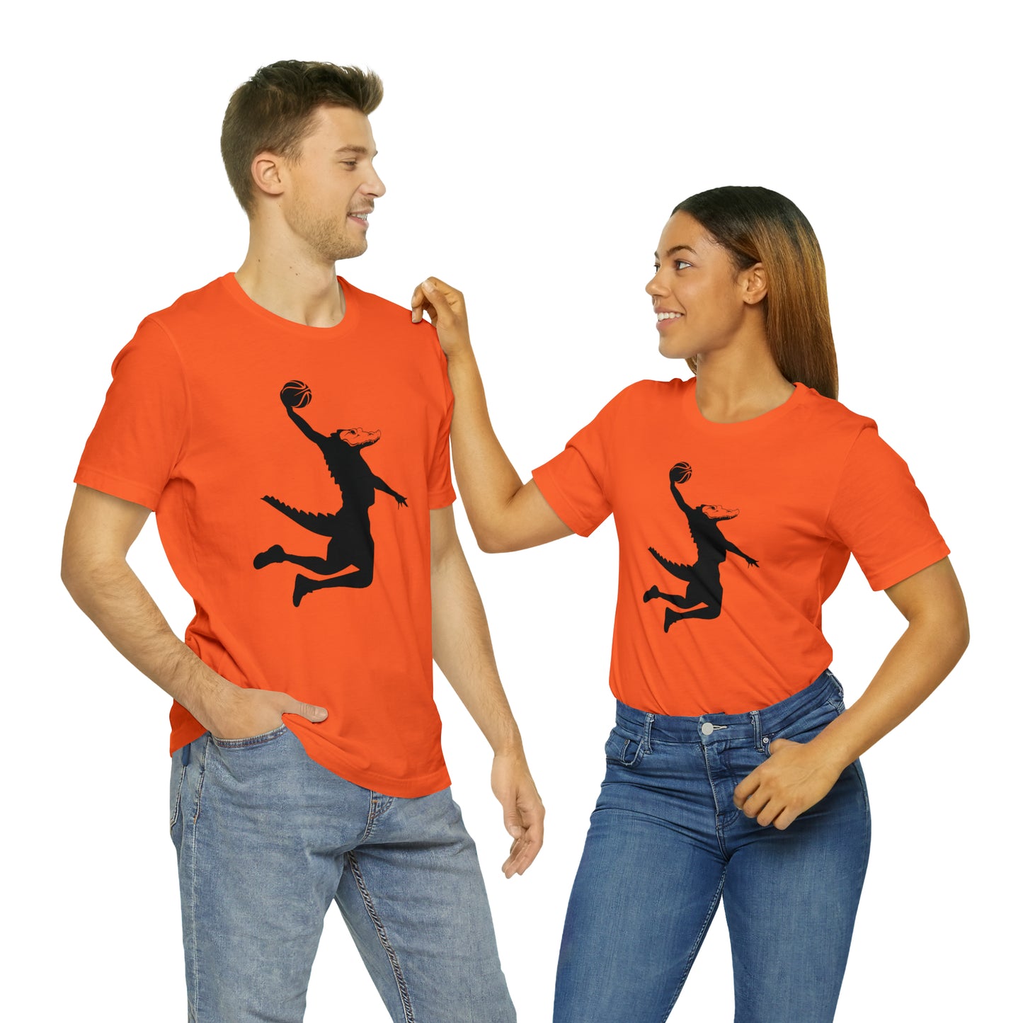 ChompMan Basketball (V8) Unisex Jersey Short Sleeve Tee