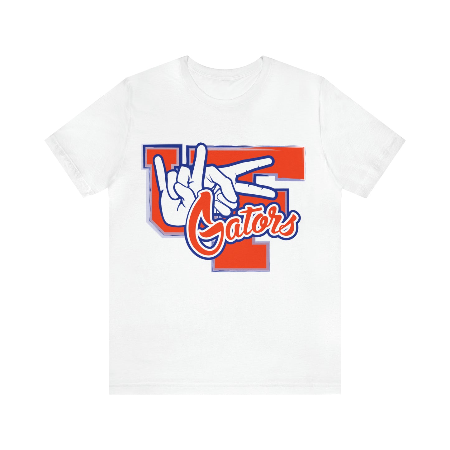 Unisex Jersey Short Sleeve Tee UF (Rock On) Gators Hands_V2