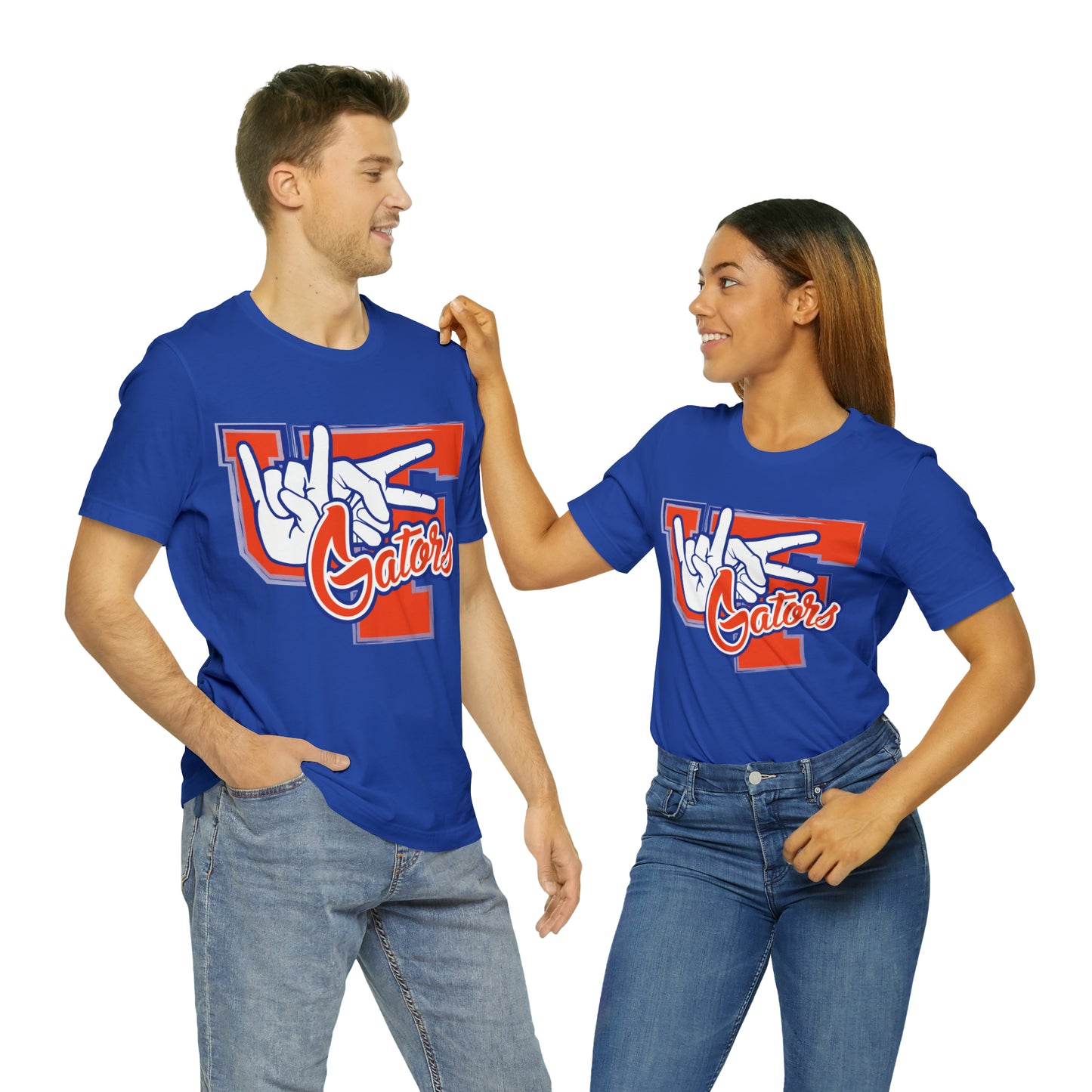 Unisex Jersey Short Sleeve Tee UF (Rock On) Gators Hands_V2