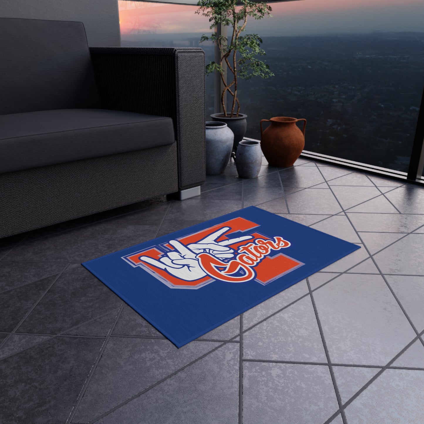 UF Gators (V1) Outdoor Rug
