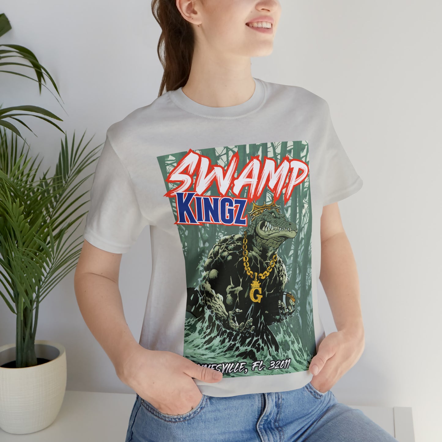 Swamp Kingz (V2) Unisex Jersey Short Sleeve Tee