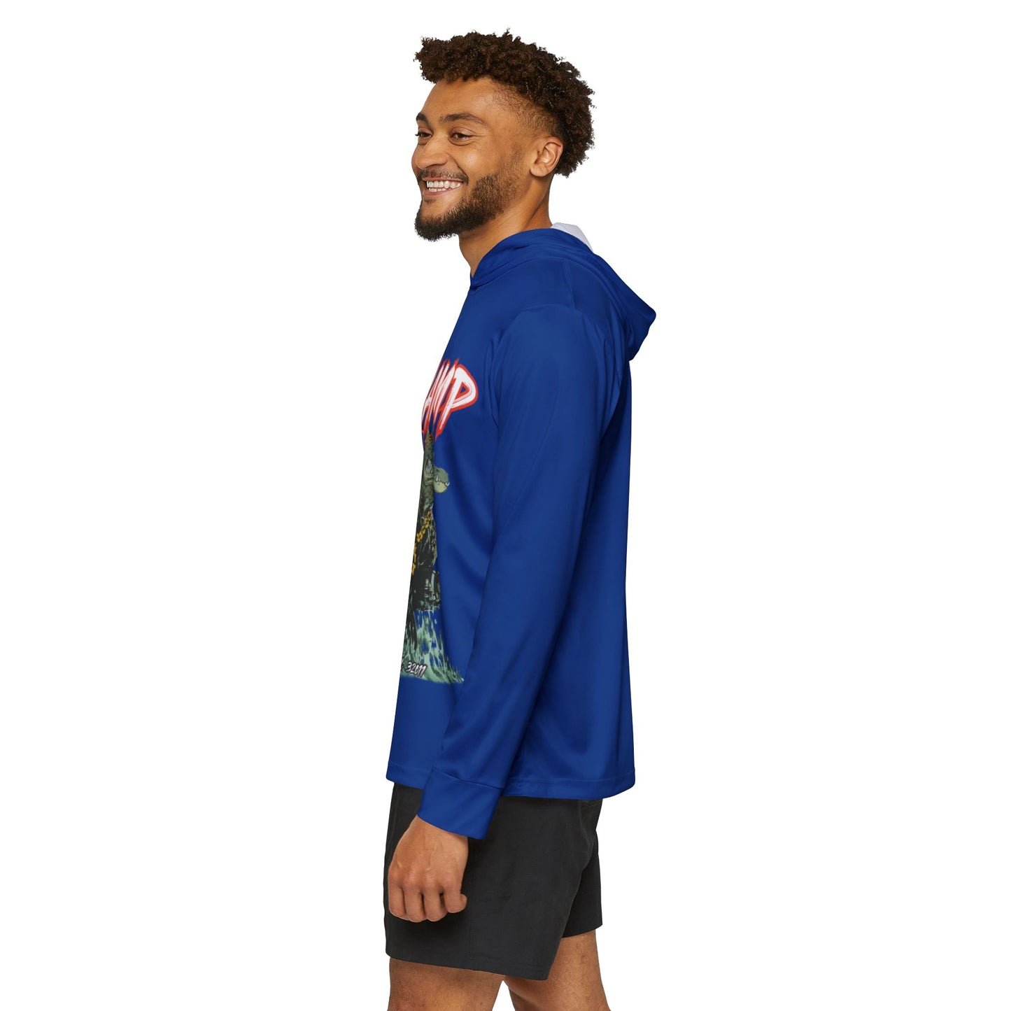 Swamp Kingz (V1) Men's Sports Warmup Hoodie (AOP)