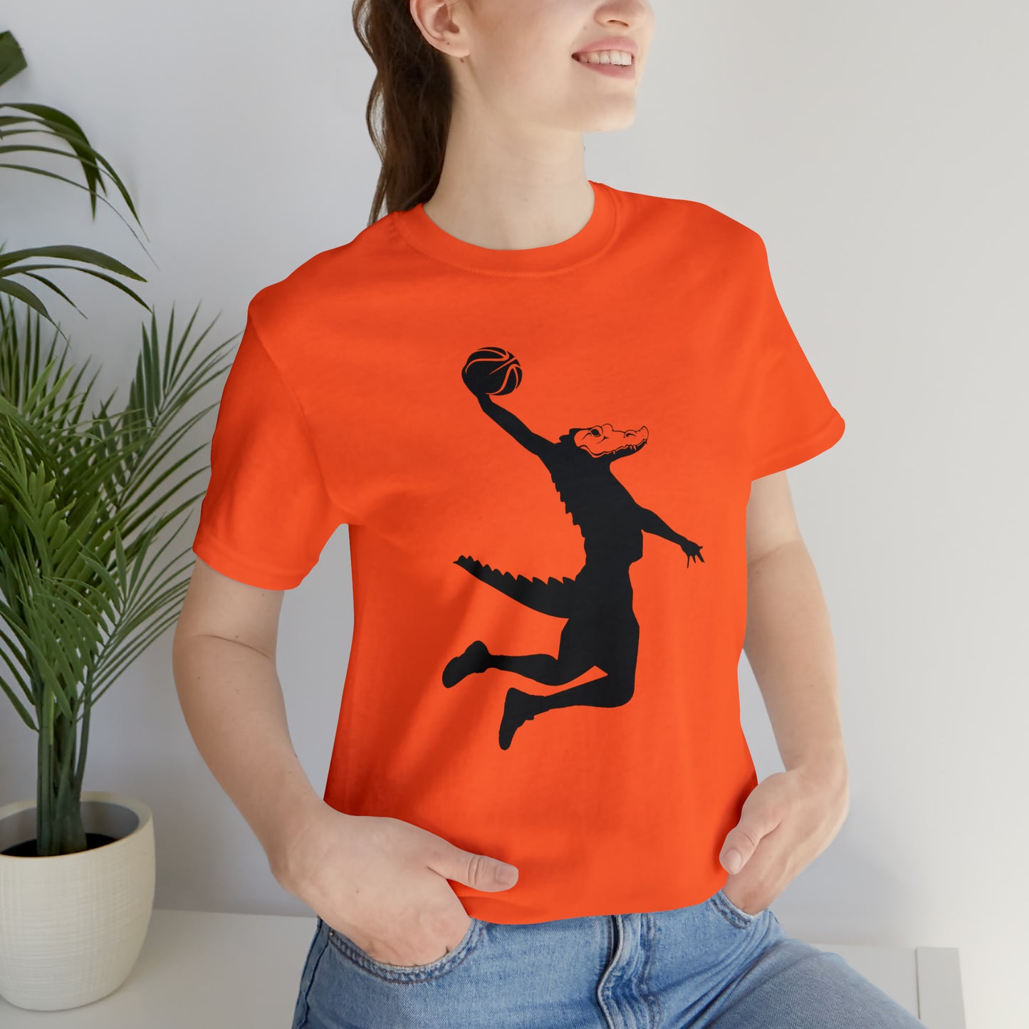 ChompMan Basketball (V8) Unisex Jersey Short Sleeve Tee