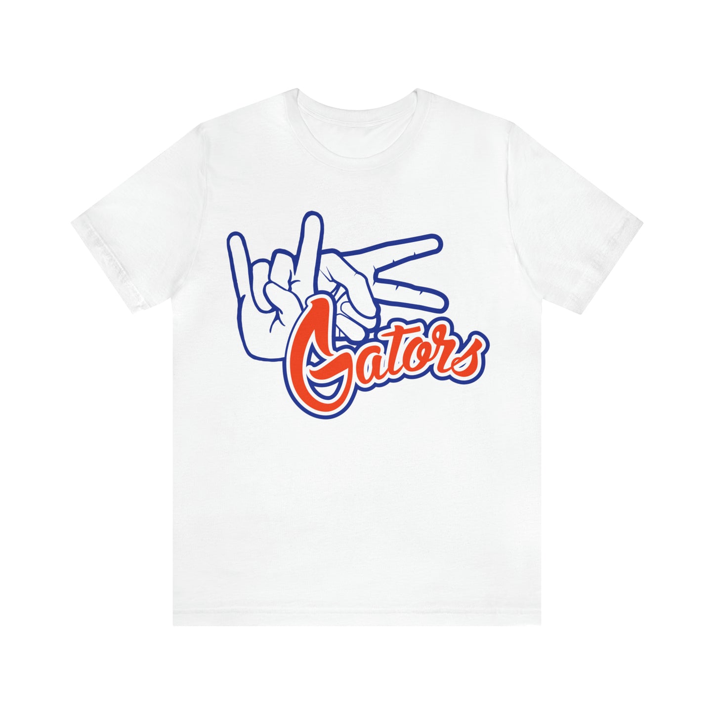 Unisex Jersey Short Sleeve Tee  UF (Rock On) Gators Hands_V1