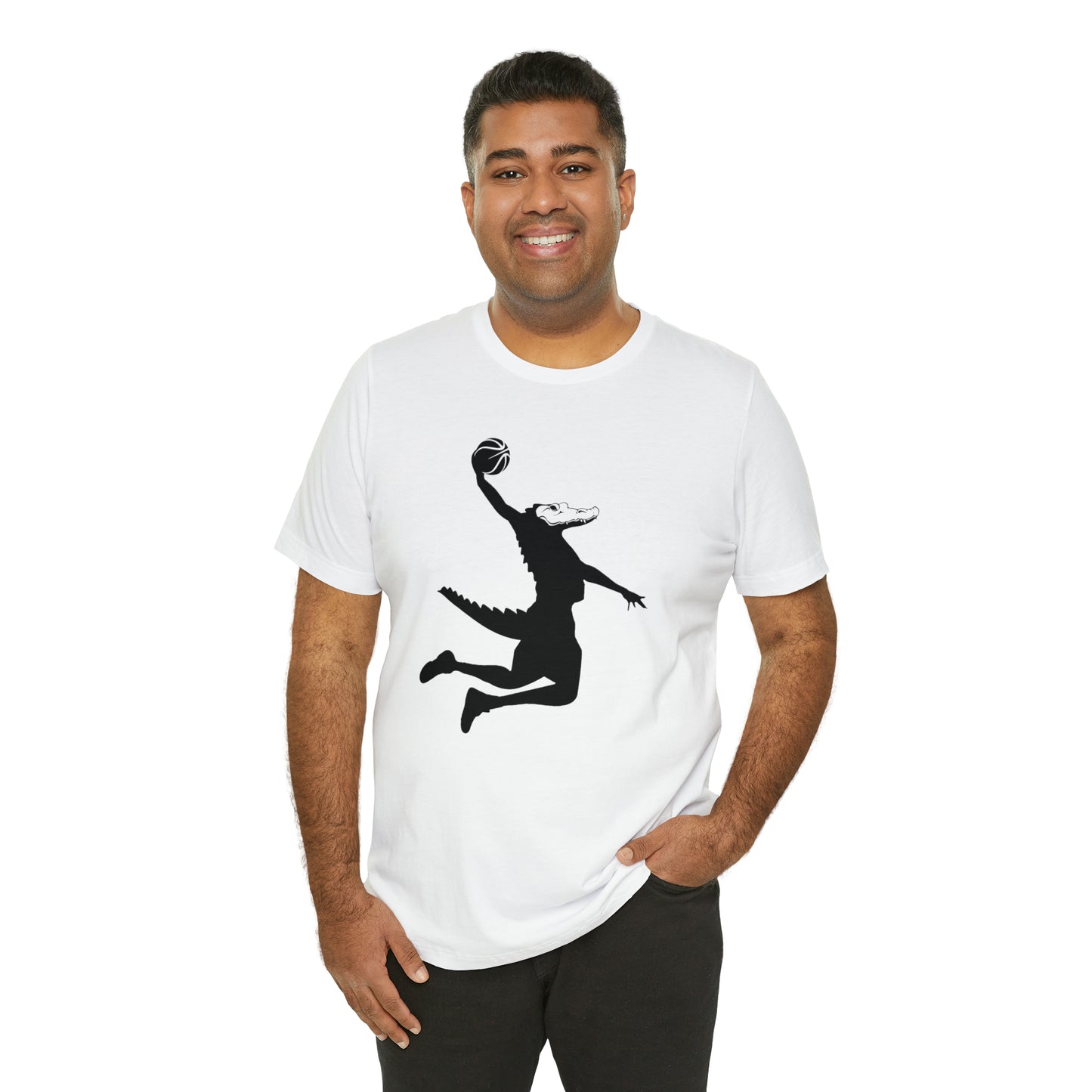 ChompMan Basketball (V8) Unisex Jersey Short Sleeve Tee