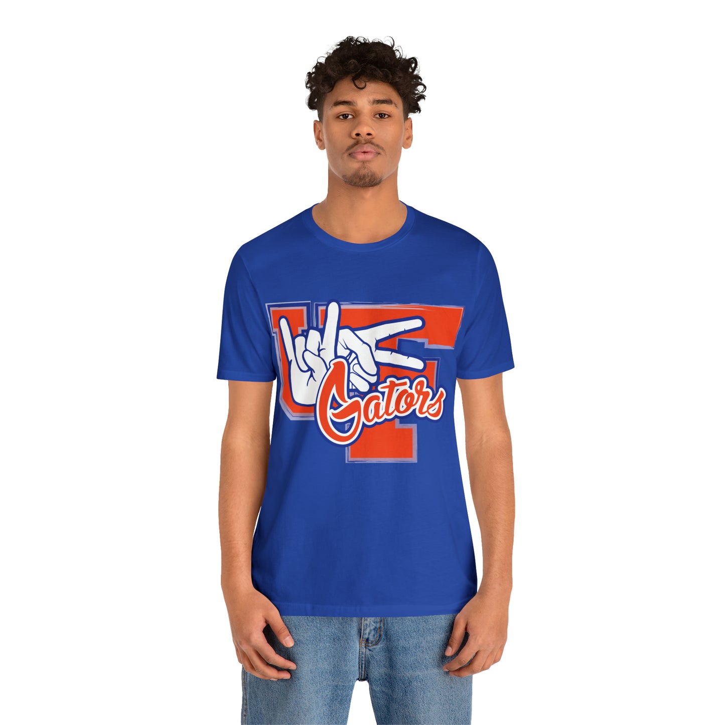 Unisex Jersey Short Sleeve Tee UF (Rock On) Gators Hands_V2