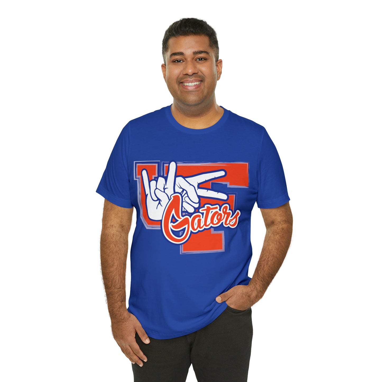 Unisex Jersey Short Sleeve Tee UF (Rock On) Gators Hands_V2