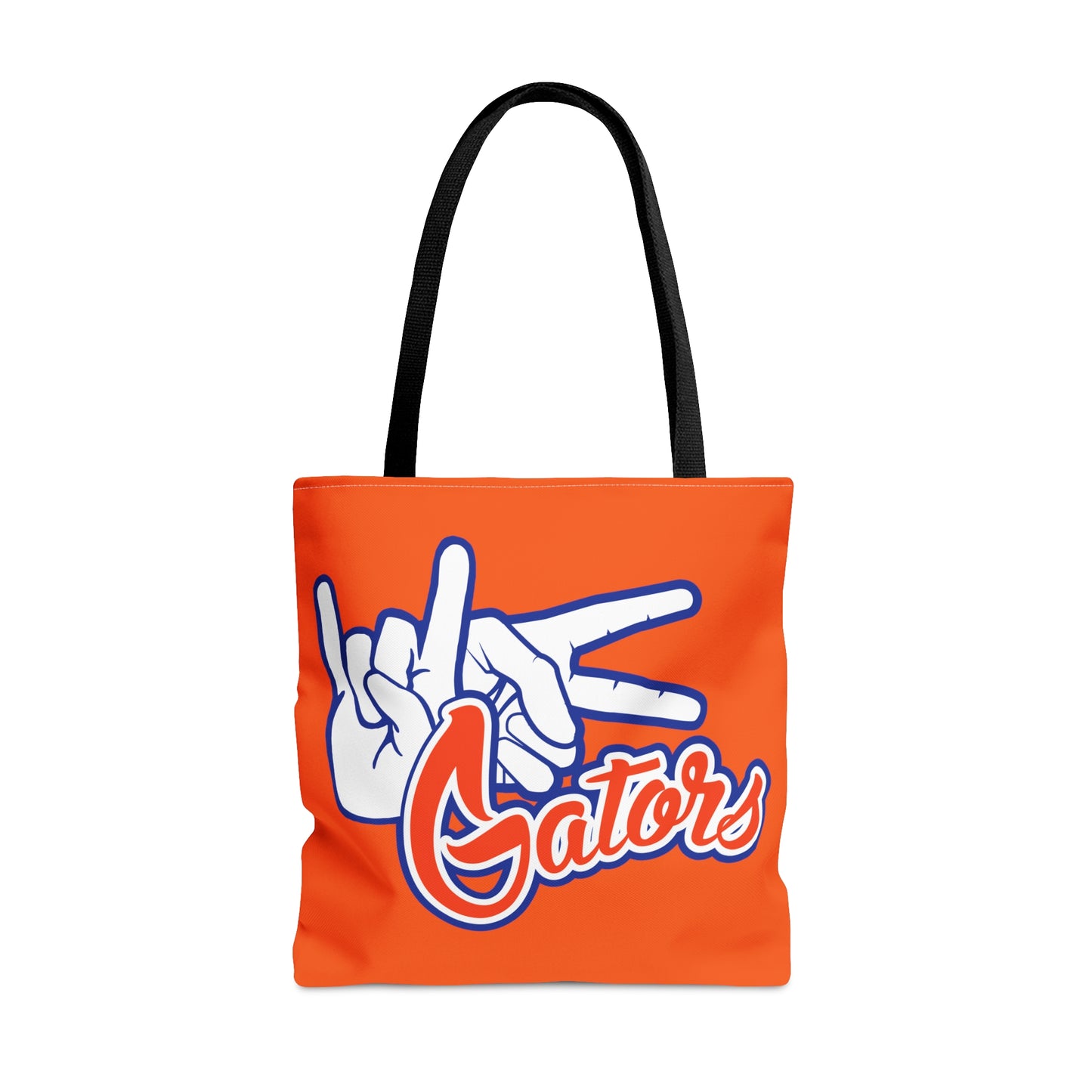 Tote Bag (AOP) UF (Rock On) Gators Hands_V1