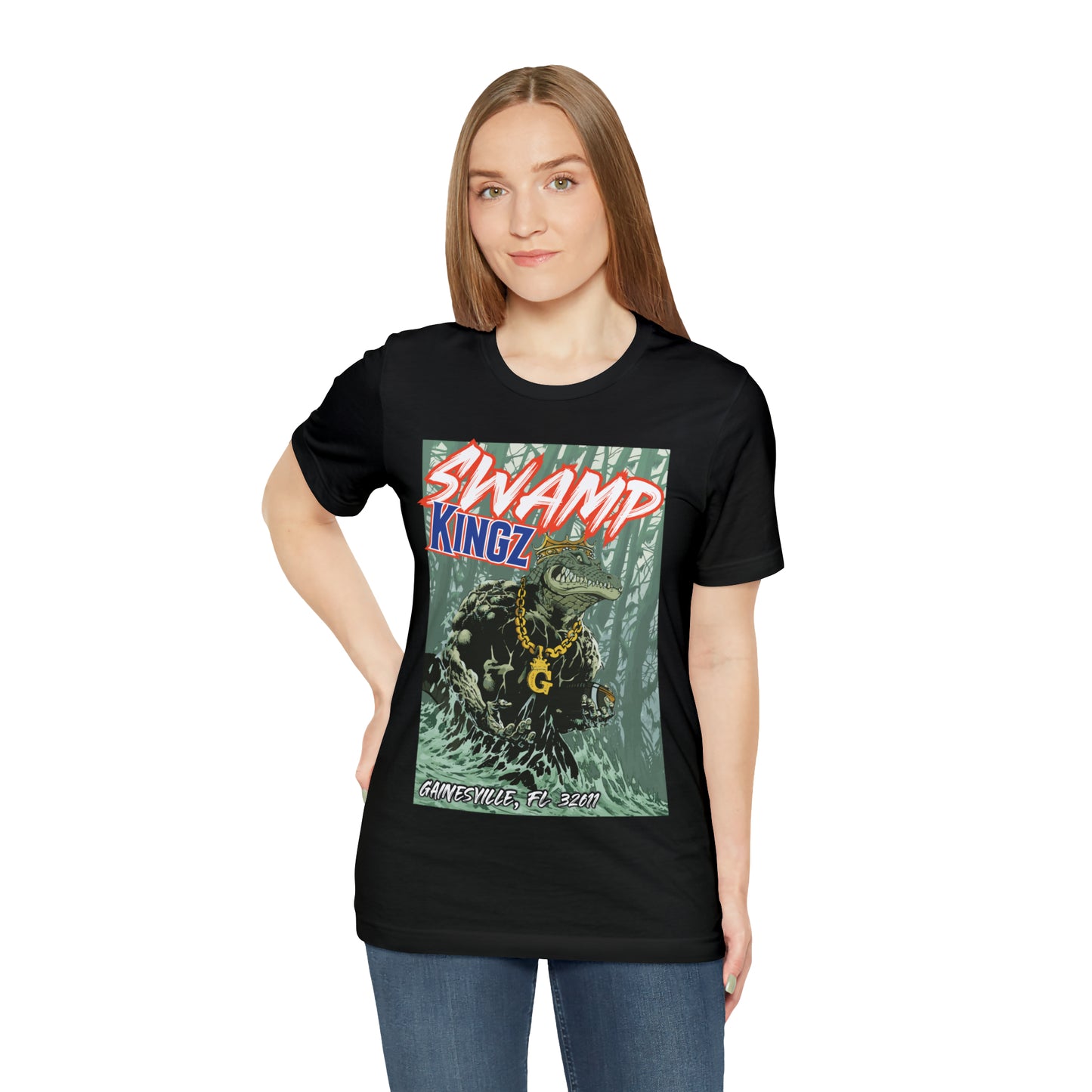 Swamp Kingz (V2) Unisex Jersey Short Sleeve Tee