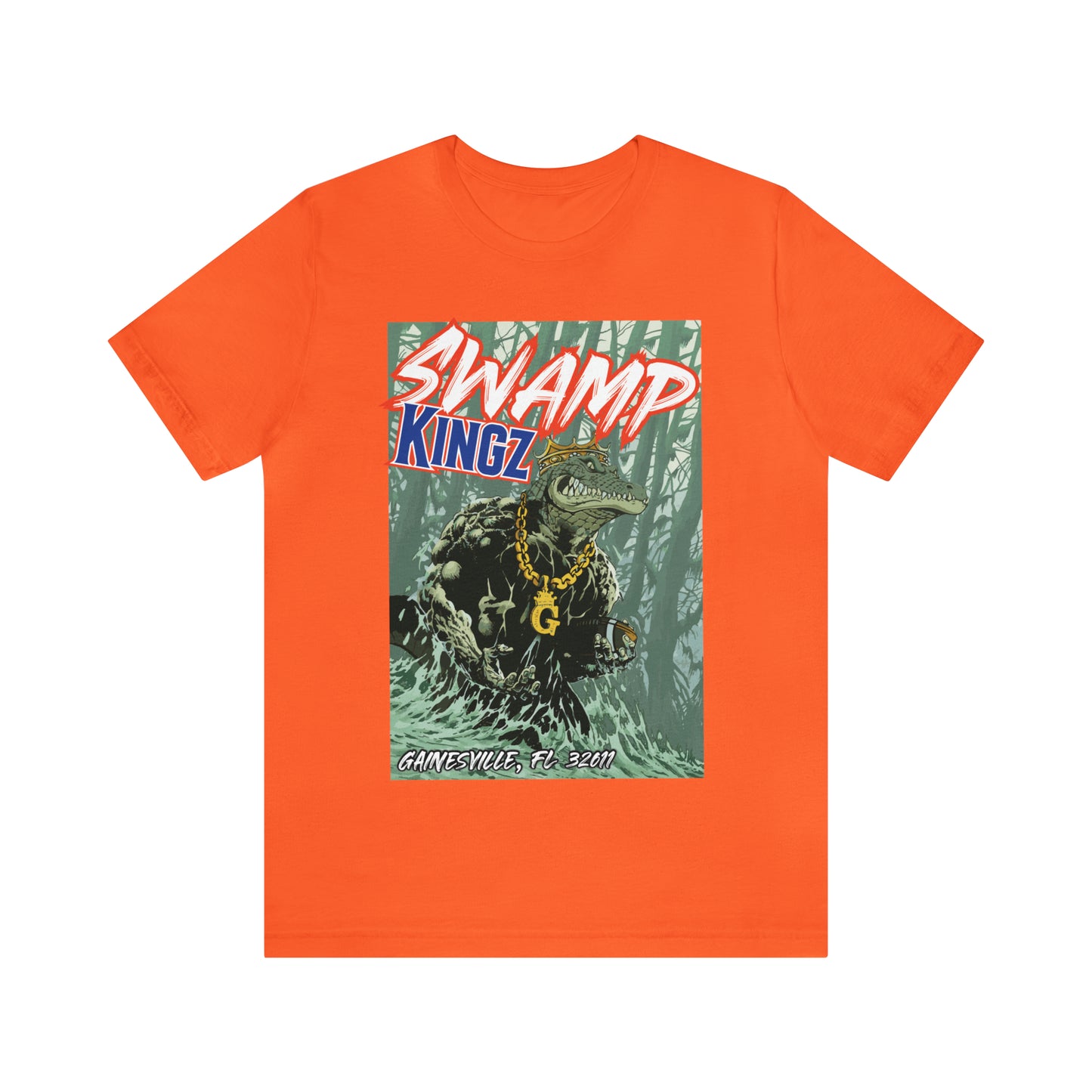 Swamp Kingz (V2) Unisex Jersey Short Sleeve Tee