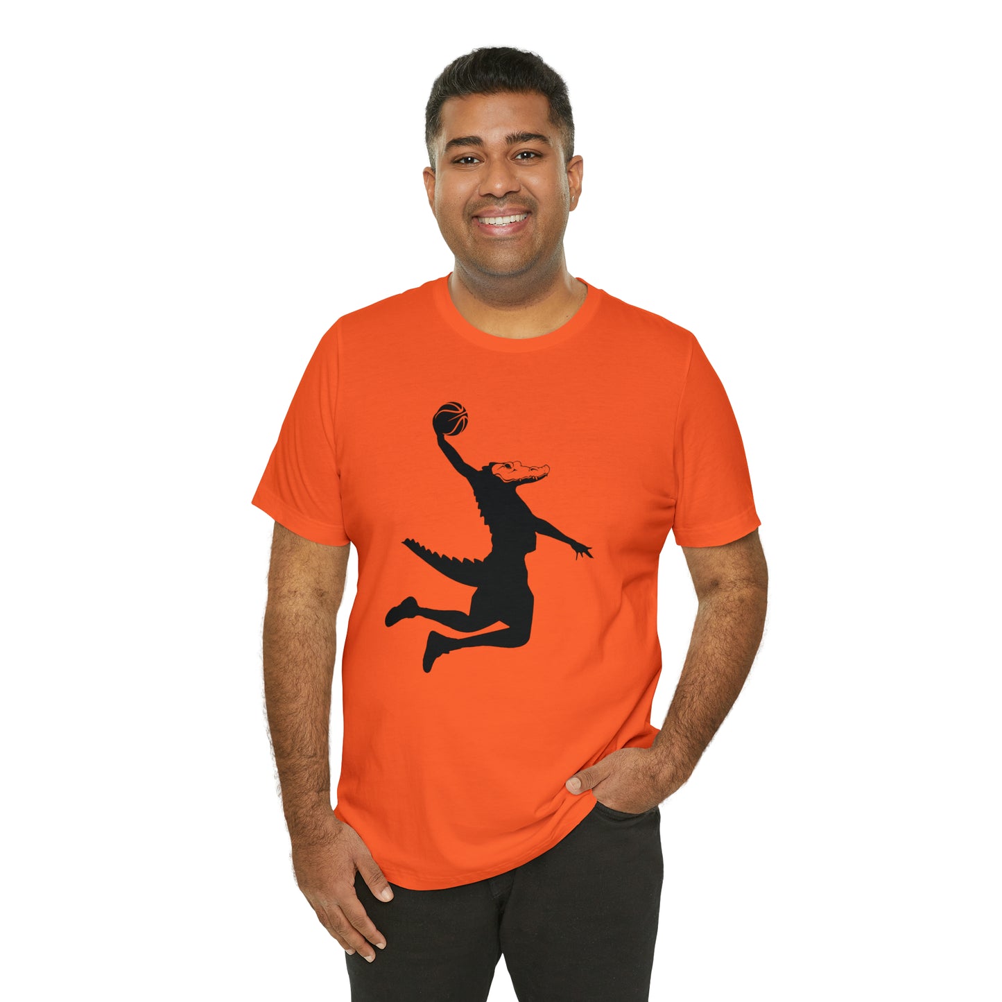 ChompMan Basketball (V8) Unisex Jersey Short Sleeve Tee