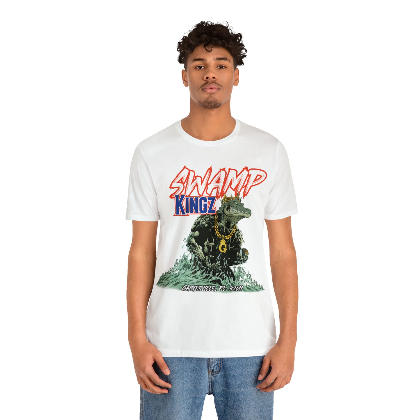 Swamp Kingz (V1) Unisex Jersey Short Sleeve Tee