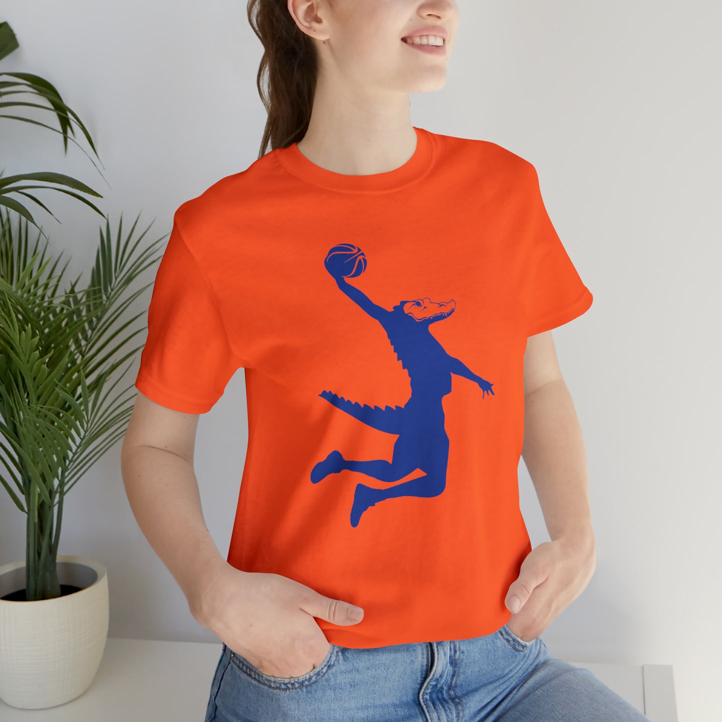 Unisex Jersey Short Sleeve Tee ChompMan (Blue)