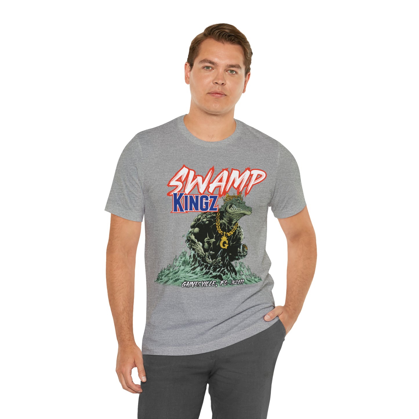 Swamp Kingz (V1) Unisex Jersey Short Sleeve Tee