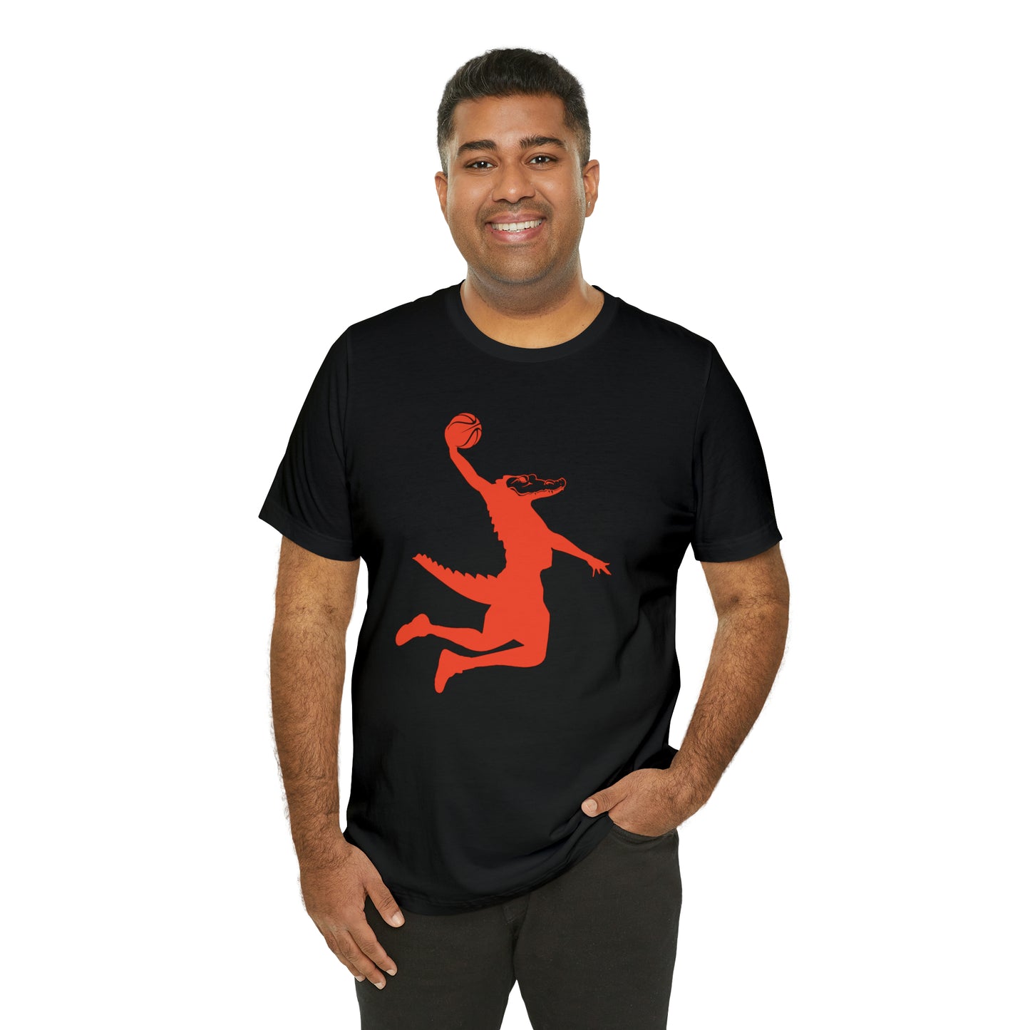 Unisex Jersey Short Sleeve Tee ChompMan (Orange)