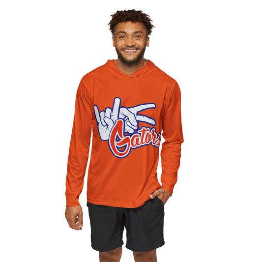 UF Gators (V3 / Orange) Men's Sports Warmup Hoodie (AOP)