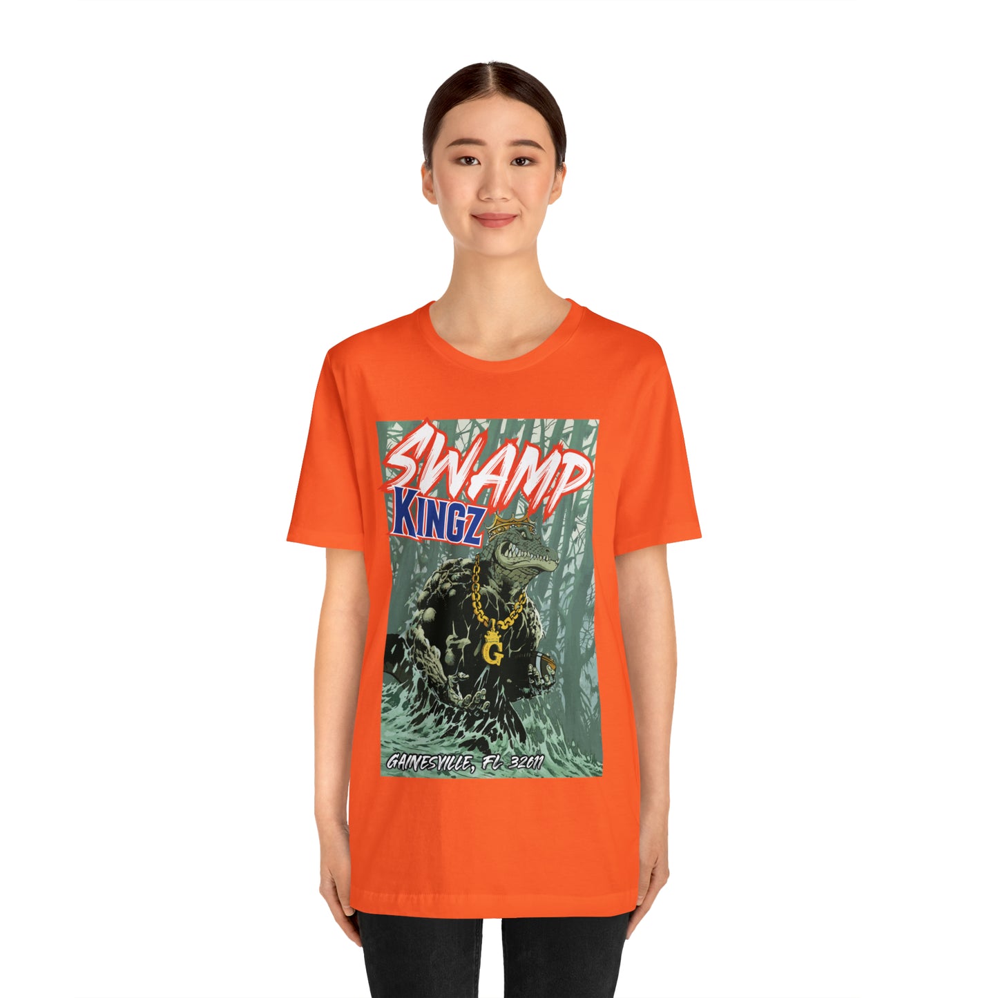 Swamp Kingz (V2) Unisex Jersey Short Sleeve Tee