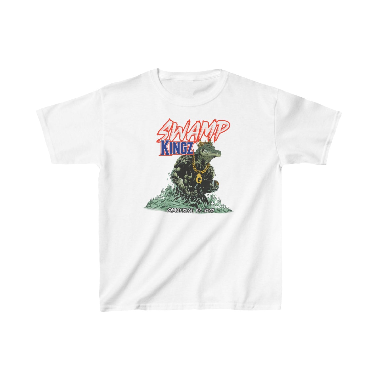 Swamp Kingz (V1) Kids Heavy Cotton™ Tee