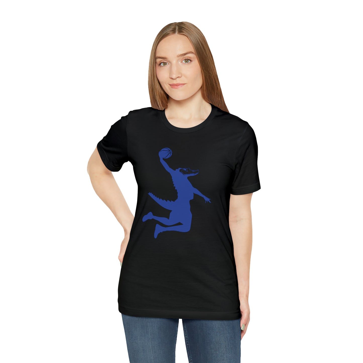 Unisex Jersey Short Sleeve Tee ChompMan (Blue)