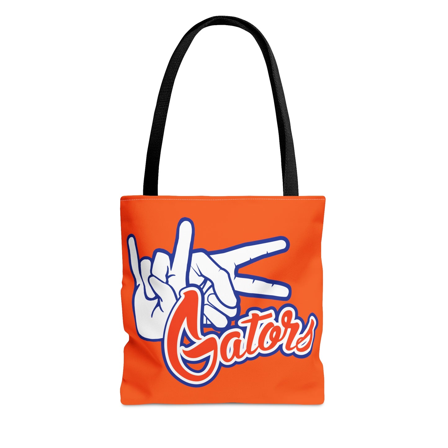 Tote Bag (AOP) UF (Rock On) Gators Hands_V1