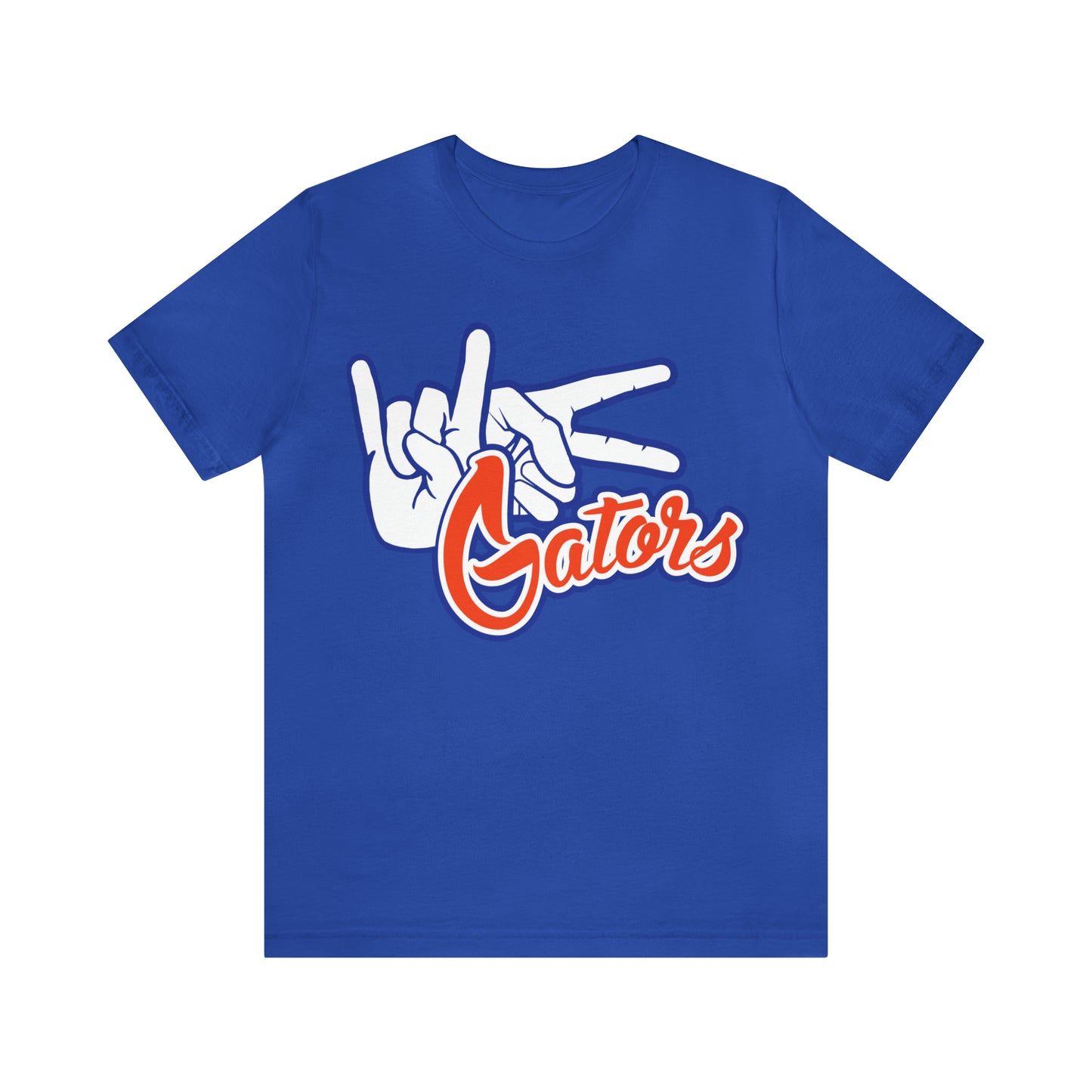 Unisex Jersey Short Sleeve Tee  UF (Rock On) Gators Hands_V1