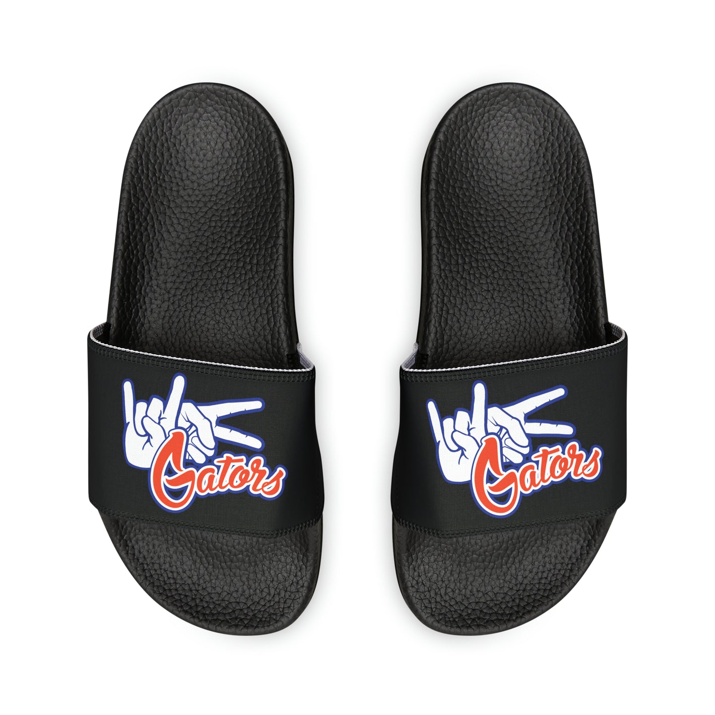 Men's PU Slide Sandals UF (Rock On) Gators Hands_V1