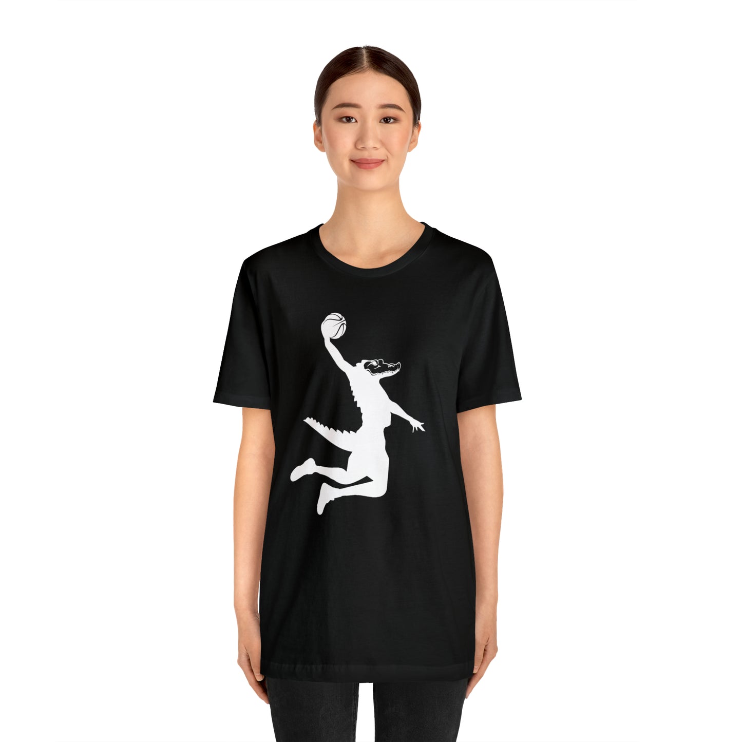 Unisex Jersey Short Sleeve Tee ChompMan (White)