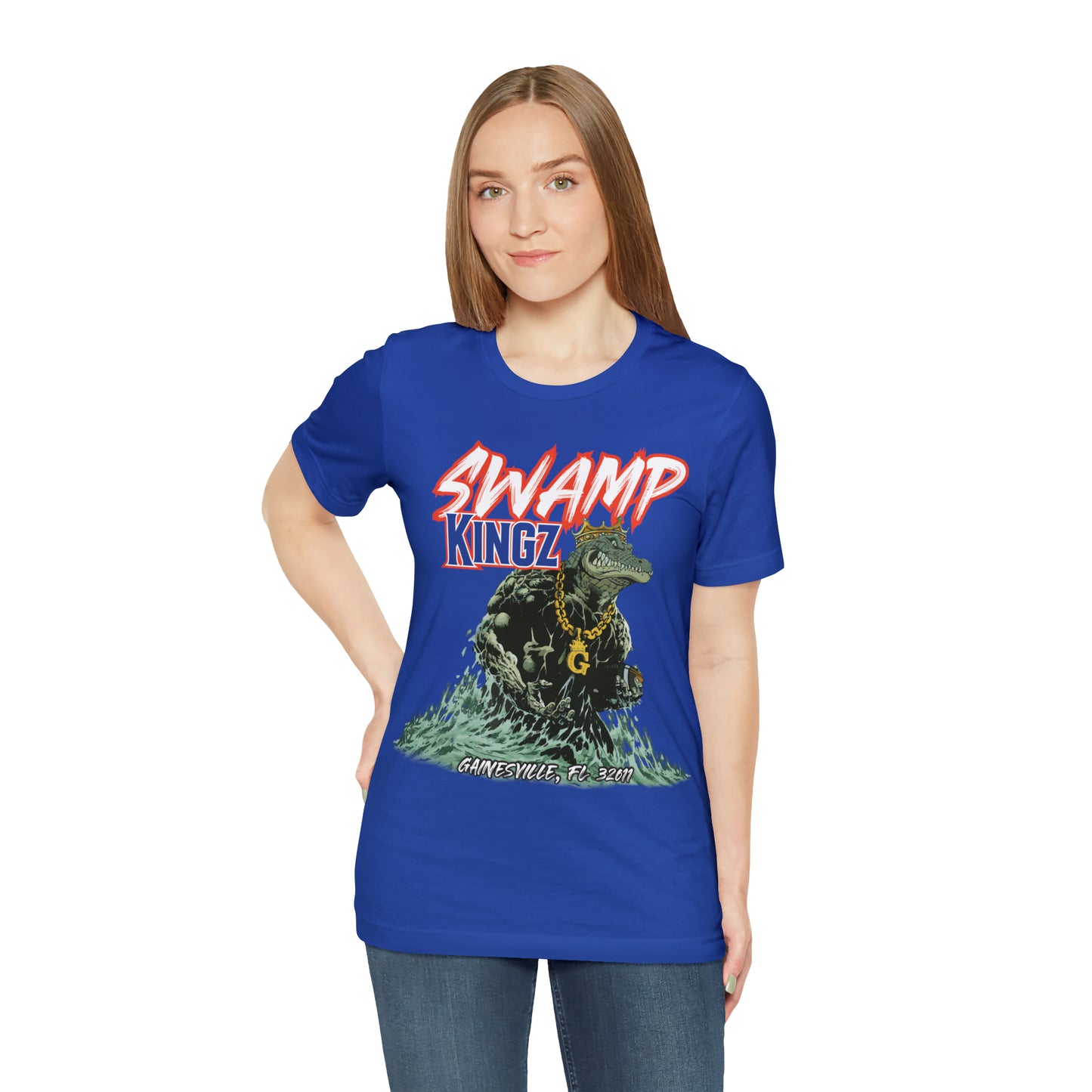 Swamp Kingz (V1) Unisex Jersey Short Sleeve Tee