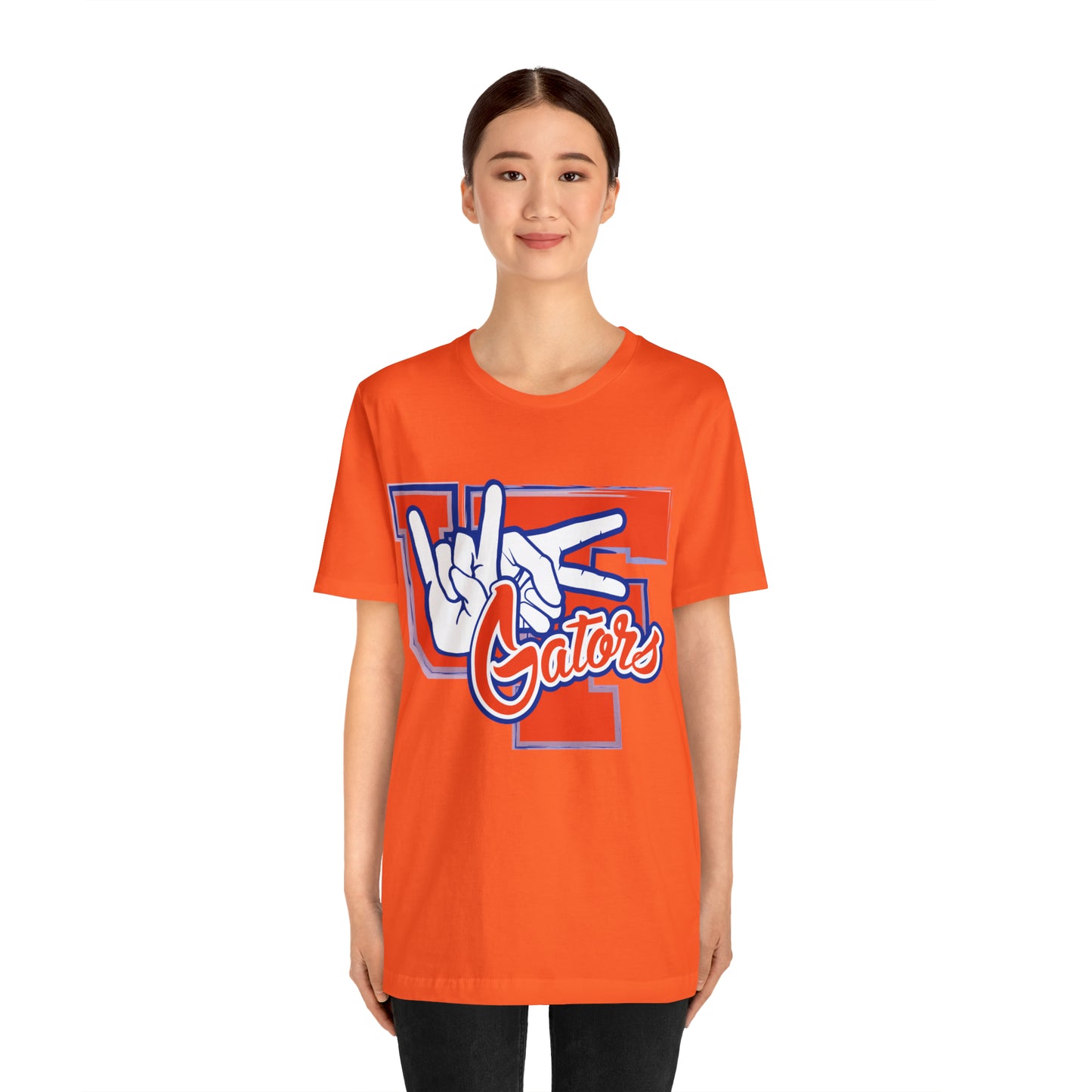 Unisex Jersey Short Sleeve Tee UF (Rock On) Gators Hands_V2