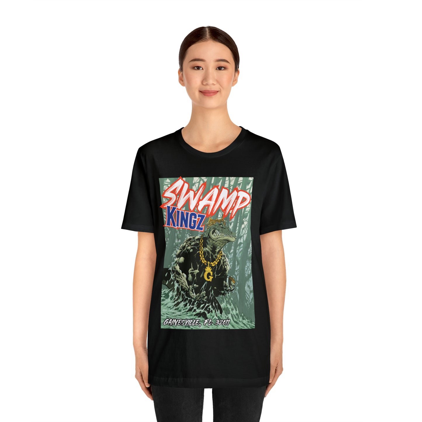 Swamp Kingz (V2) Unisex Jersey Short Sleeve Tee