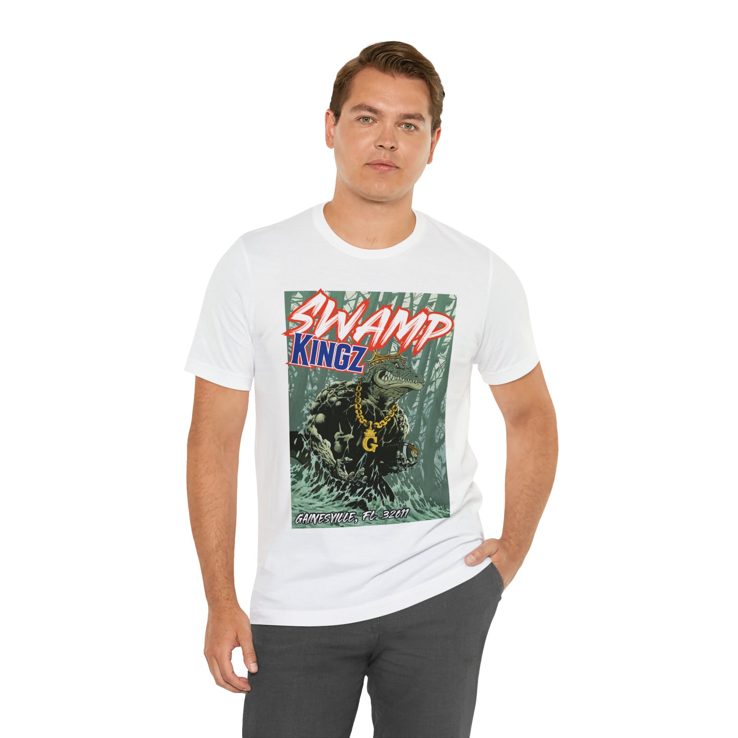 Swamp Kingz (V2) Unisex Jersey Short Sleeve Tee