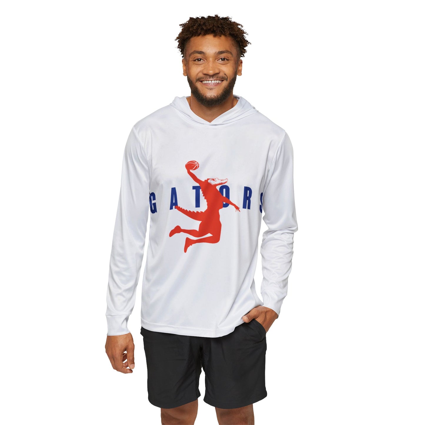 ChompMan Basketball (V4) Men's Sports Warmup Hoodie (AOP)