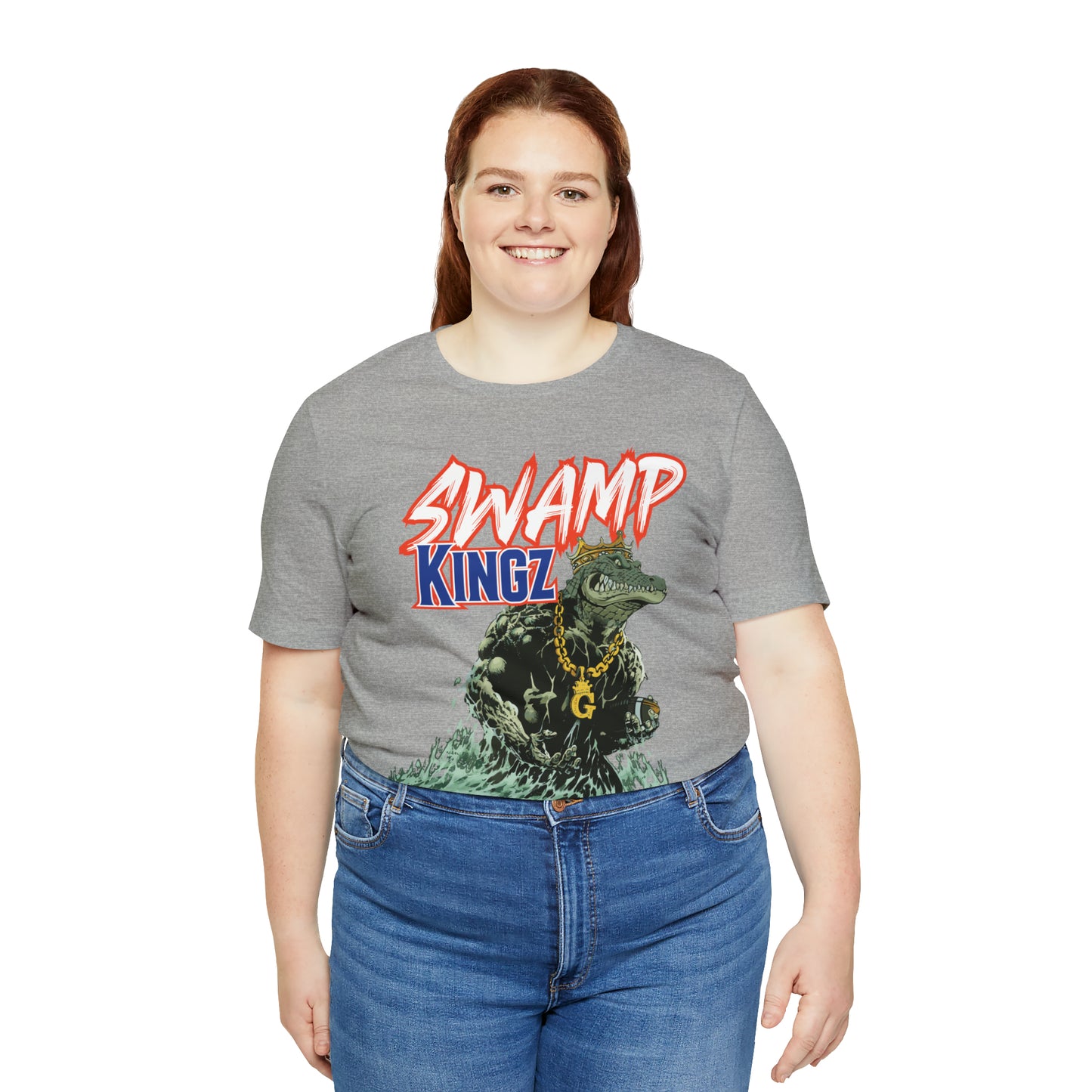 Swamp Kingz (V1) Unisex Jersey Short Sleeve Tee