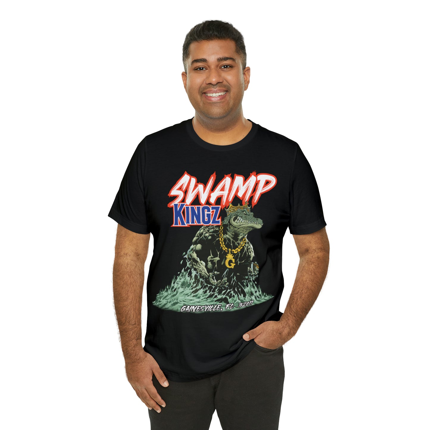 Swamp Kingz (V1) Unisex Jersey Short Sleeve Tee