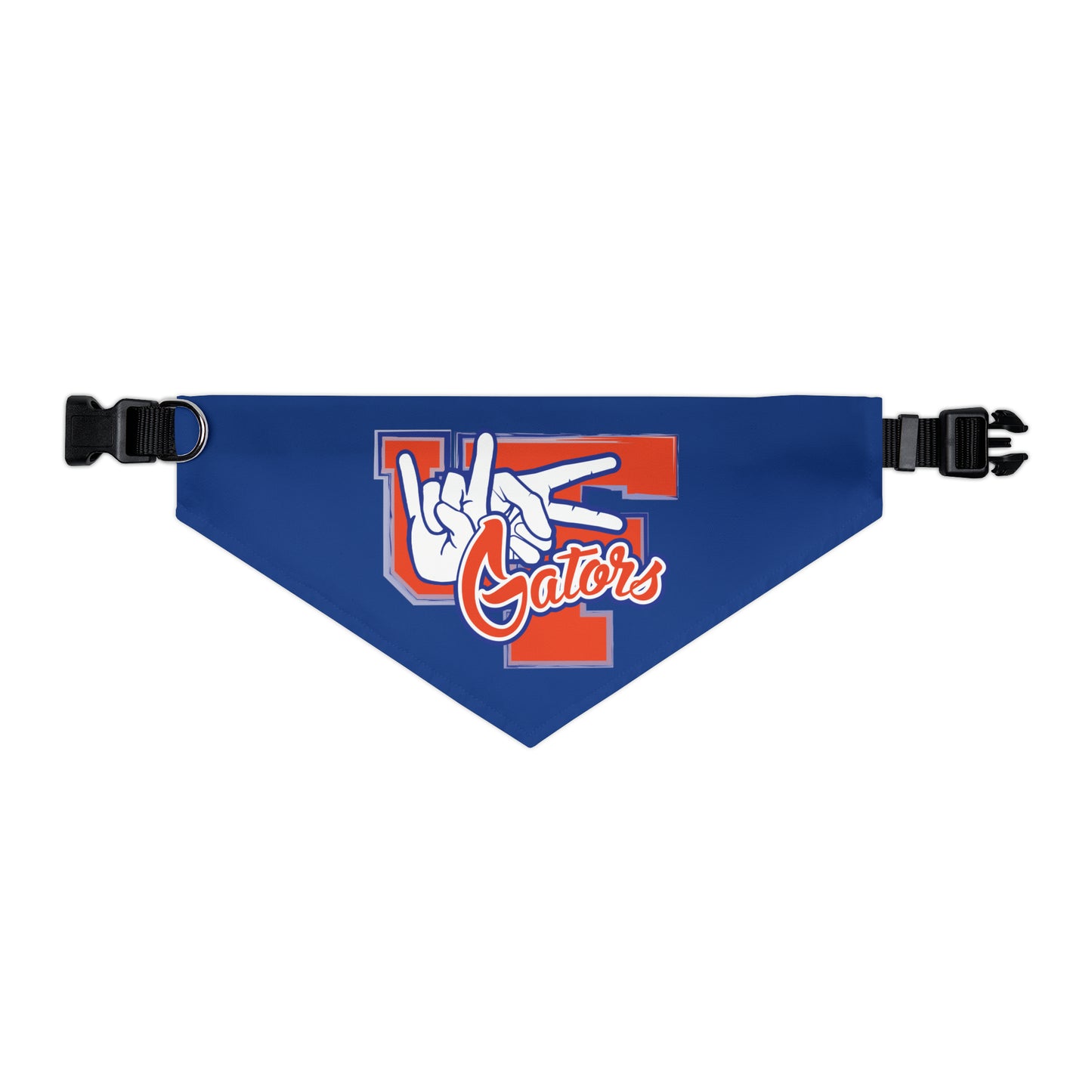 Pet Bandana Collar UF (Rock On) Gators Hands_V2