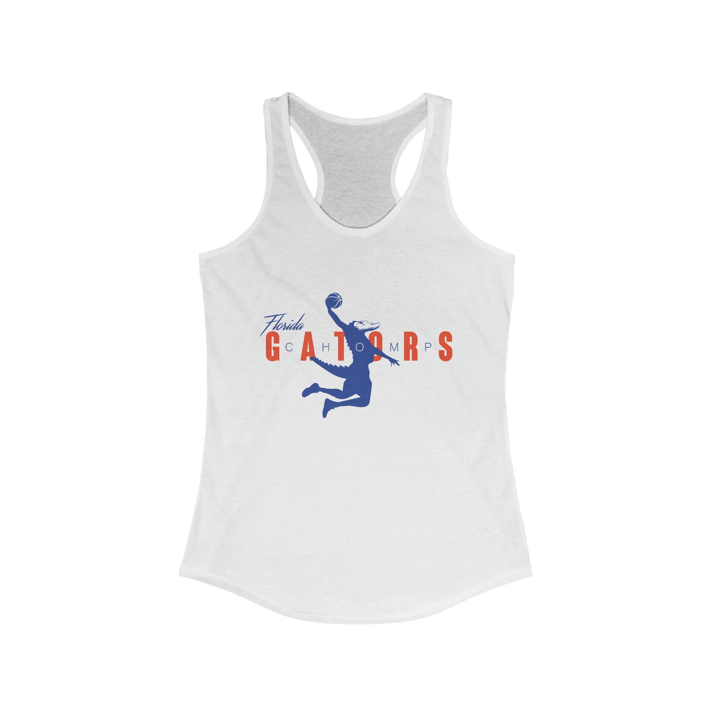 ChompMan Basketball (V1) Women's Ideal Racerback Tank