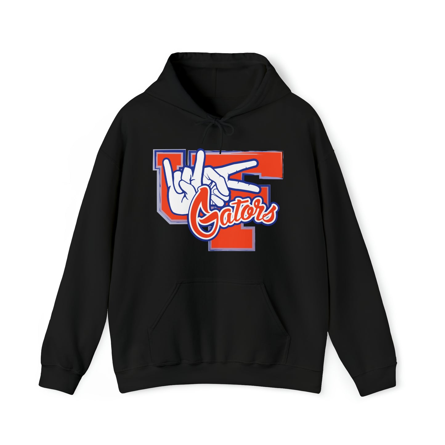 Unisex Heavy Blend™ Hooded Sweatshirt (Rock On) Gators Hands_V2