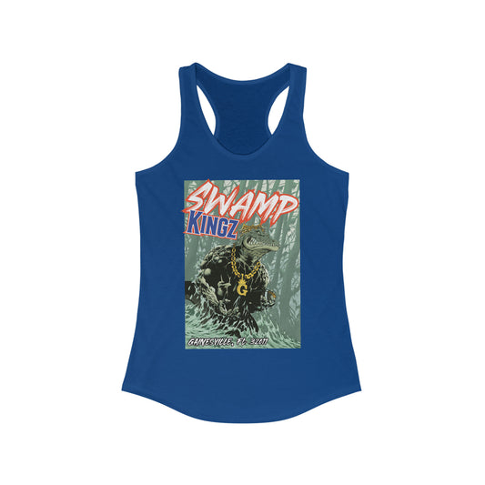 Swamp Kingz (V2) Women's Ideal Racerback Tank