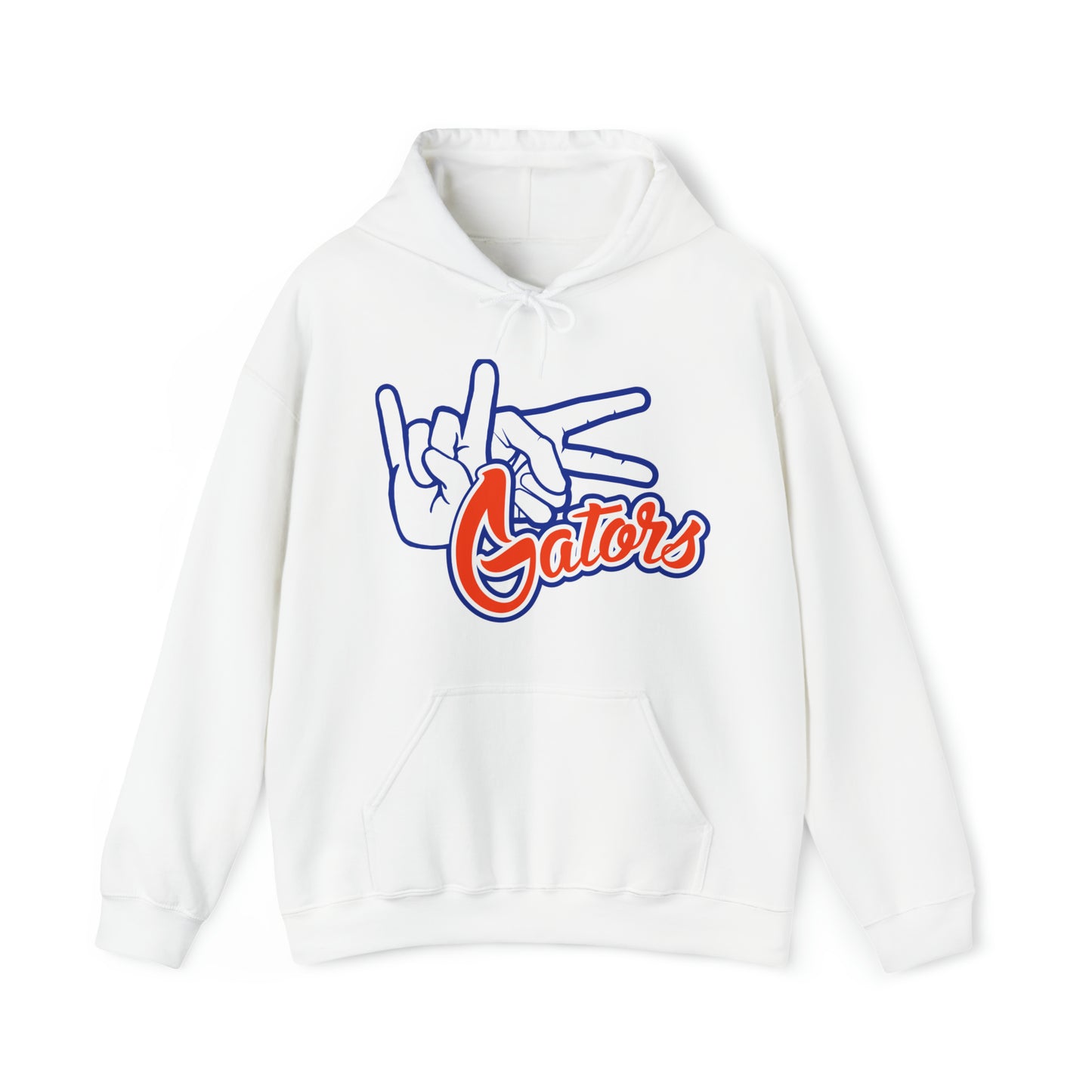 Unisex Heavy Blend™ Hooded Sweatshirt (Rock On) Gators Hands_V1