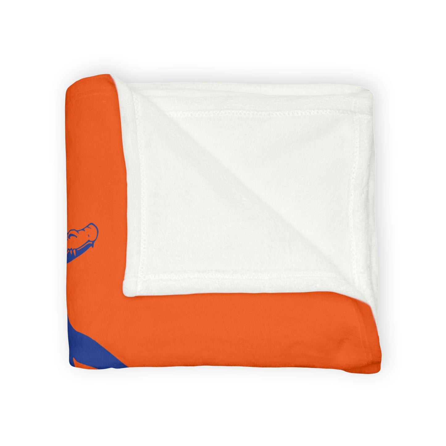 ChompMan Basketball (V5 / Orange) Soft Polyester Blanket