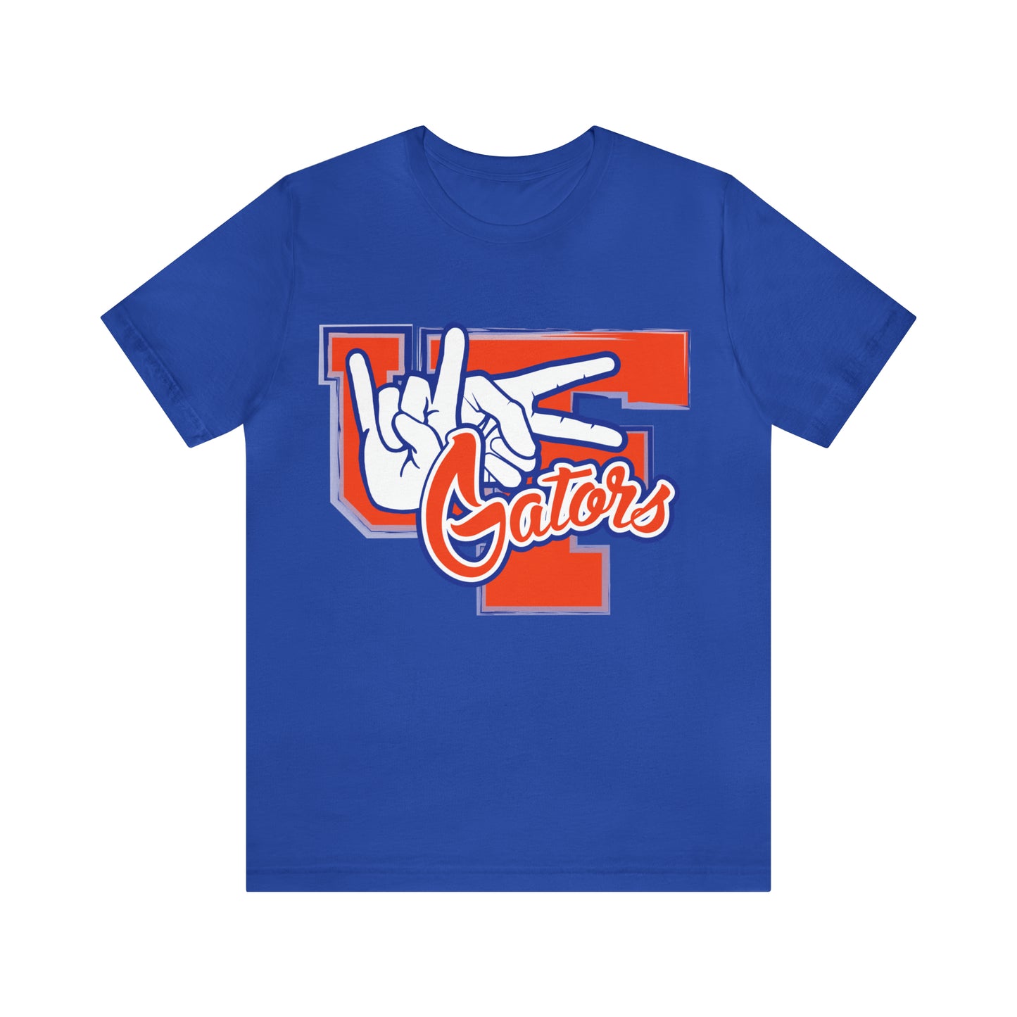 Unisex Jersey Short Sleeve Tee UF (Rock On) Gators Hands_V2