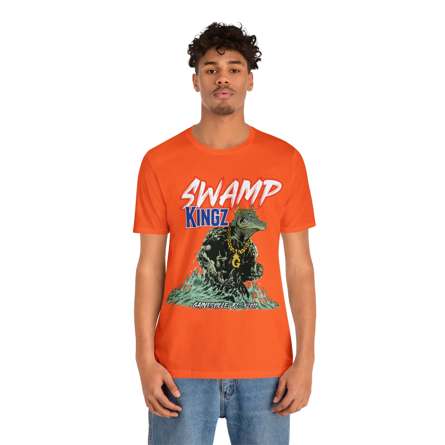 Swamp Kingz (V1) Unisex Jersey Short Sleeve Tee