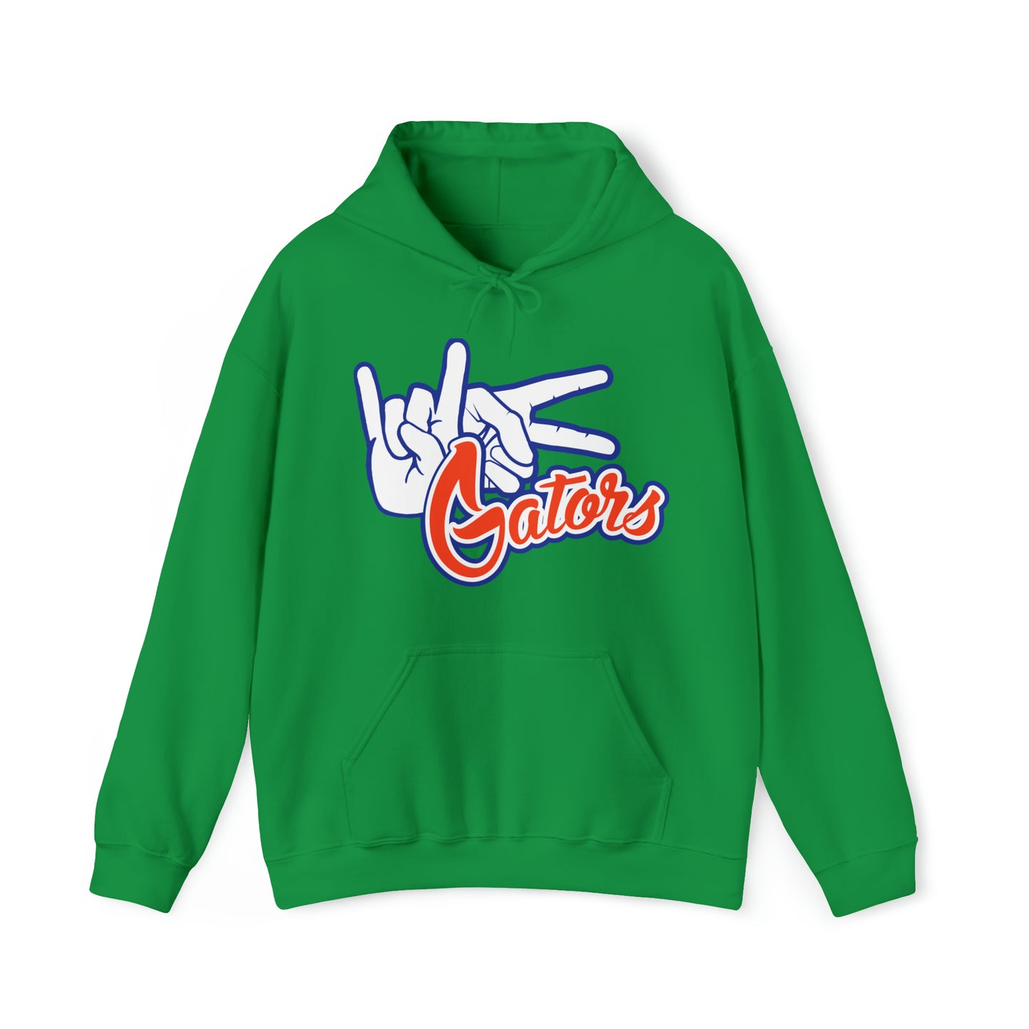 Unisex Heavy Blend™ Hooded Sweatshirt (Rock On) Gators Hands_V1