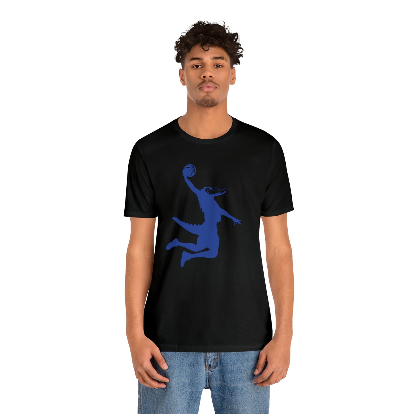 Unisex Jersey Short Sleeve Tee ChompMan (Blue)