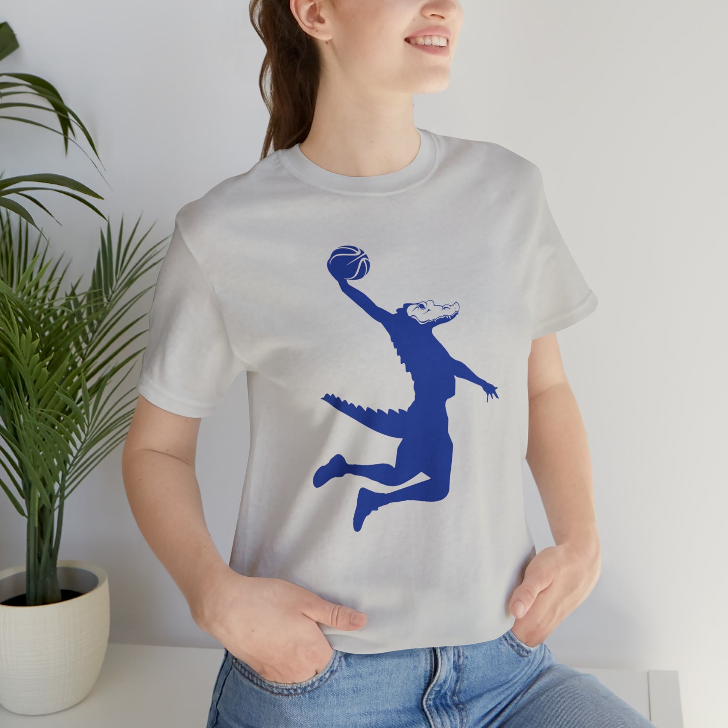 Unisex Jersey Short Sleeve Tee ChompMan (Blue)