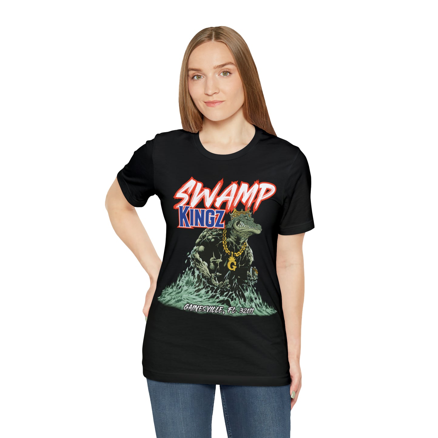 Swamp Kingz (V1) Unisex Jersey Short Sleeve Tee