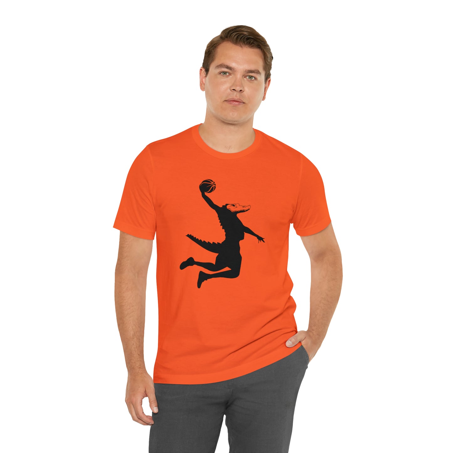 ChompMan Basketball (V8) Unisex Jersey Short Sleeve Tee