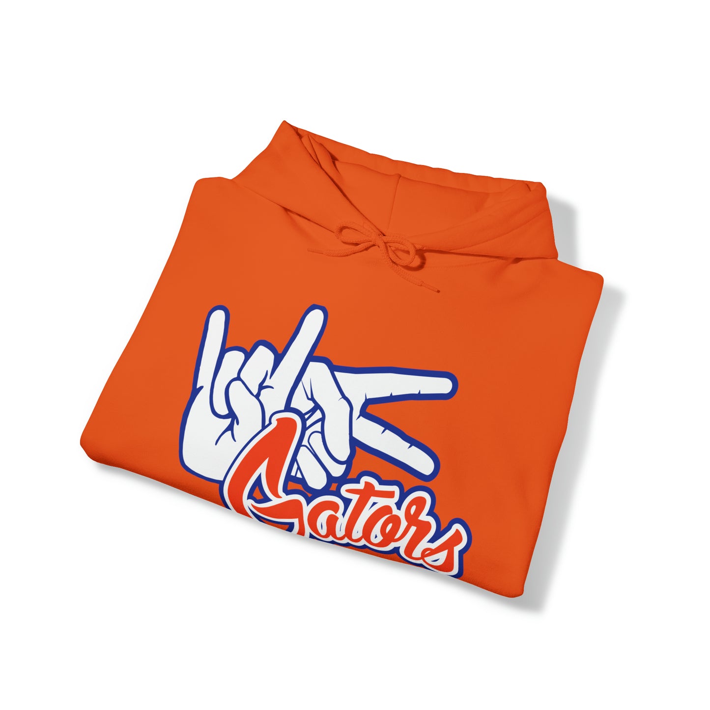 Unisex Heavy Blend™ Hooded Sweatshirt (Rock On) Gators Hands_V1