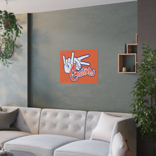 UF Gators (V4) Satin Posters (210gsm)