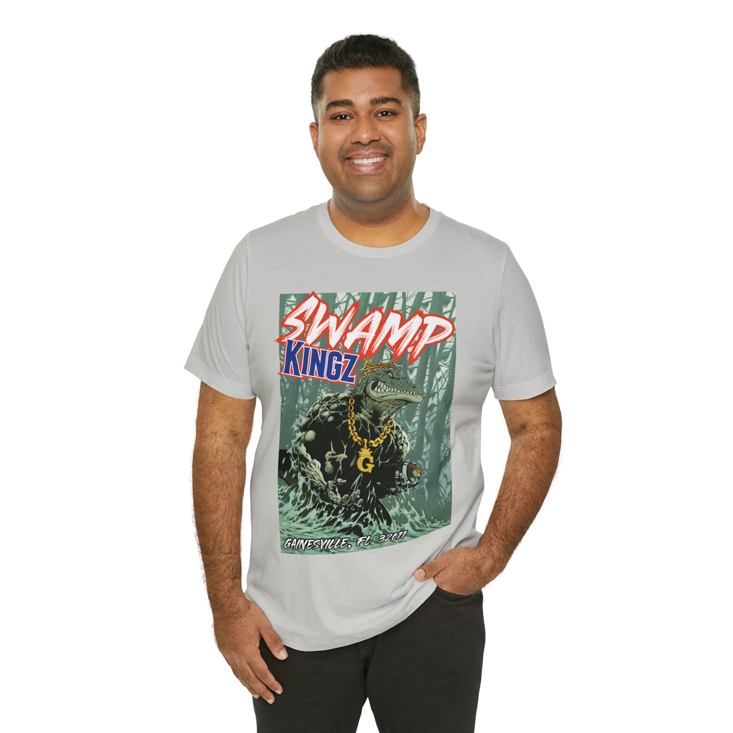 Swamp Kingz (V2) Unisex Jersey Short Sleeve Tee